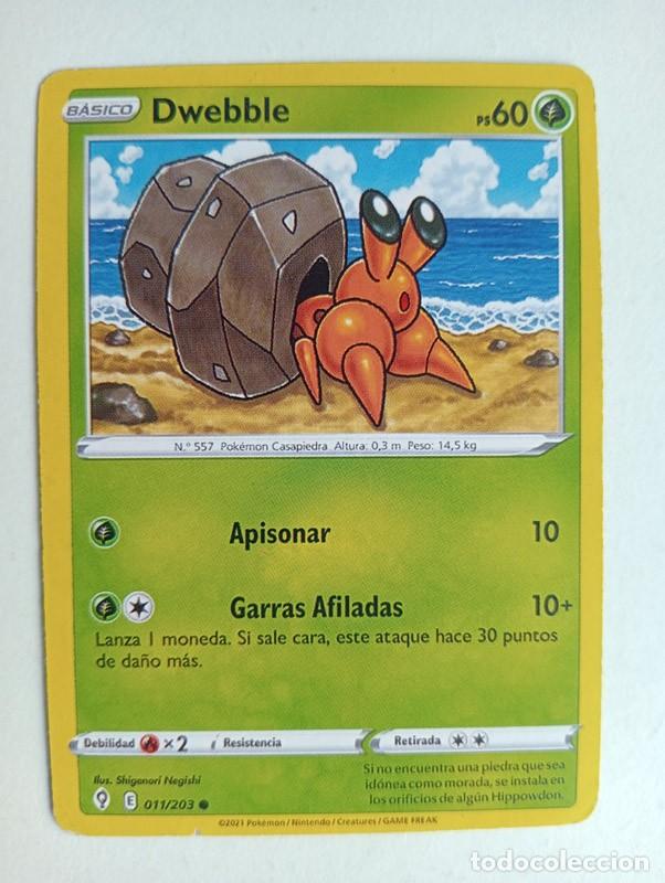 Trading cards: CROMO CARD POKEMON: Dwebble - Foto 1