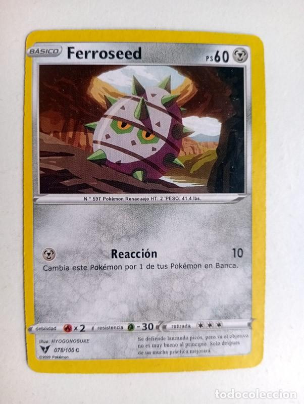 Trading cards: CROMO CARD POKEMON: Ferroseed 1 - Foto 1