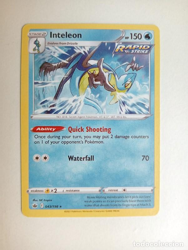 Trading cards: CROMO CARD POKEMON: Inteleon - Foto 1