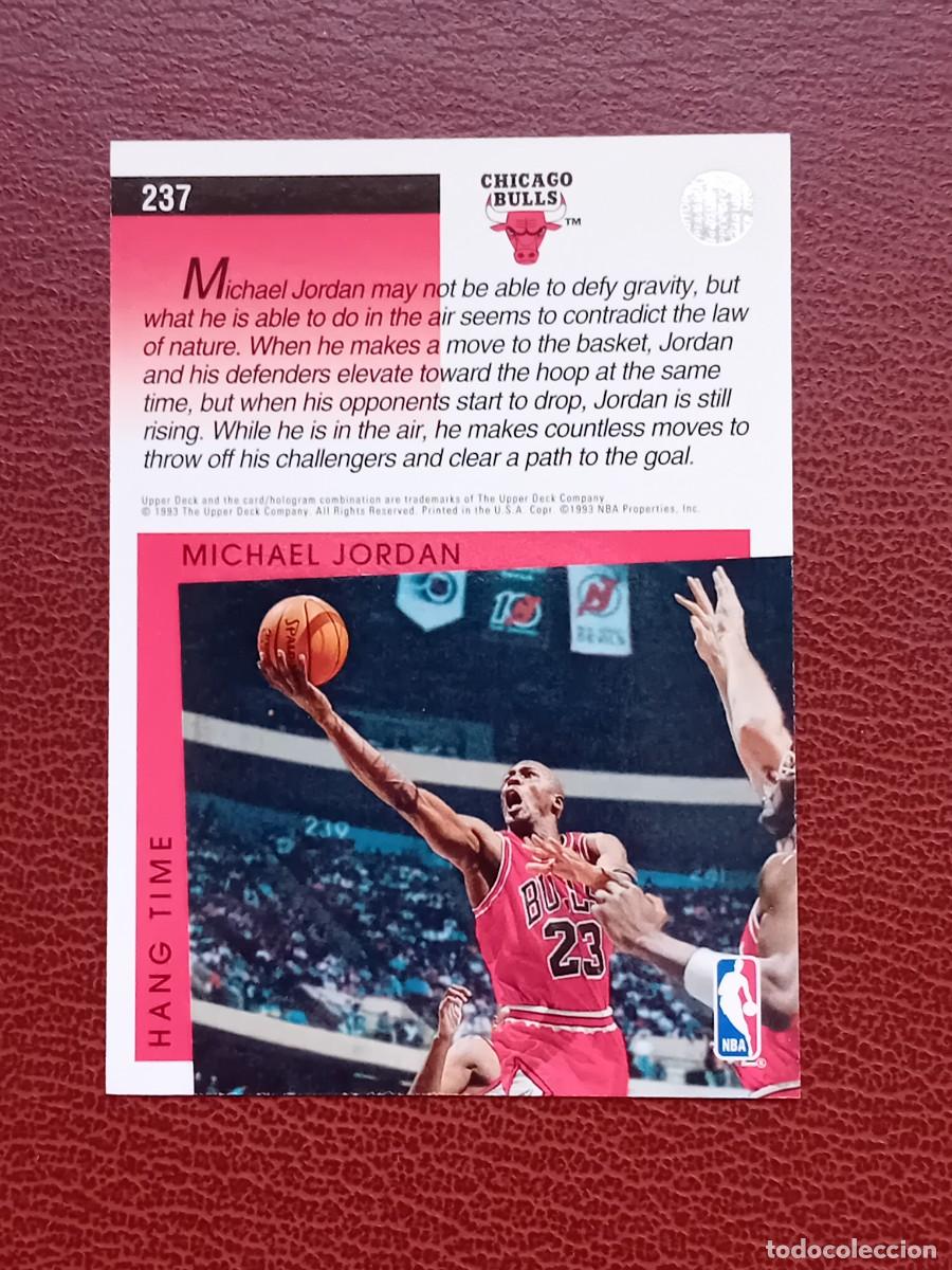 Trading cards: Card 237 Michael Jordan Upper Deck 1993-94 - Foto 2