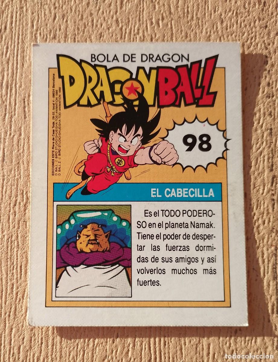 Trading cards: Carta Drag&oacute;n Ball, Ediciones Este N&deg; 98 - Foto 2