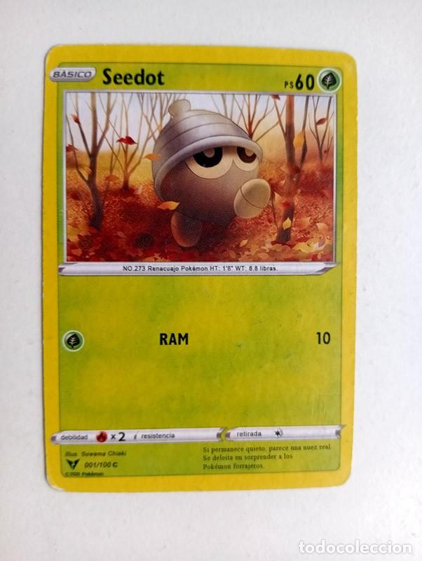 Trading cards: CROMO CARD POKEMON: Seedot - Foto 1