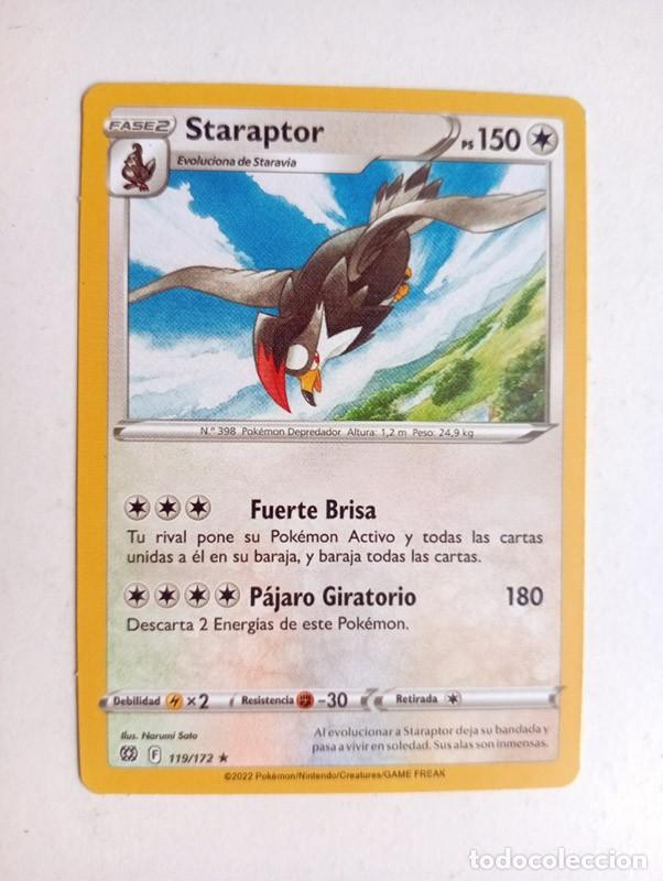 Trading cards: CROMO CARD POKEMON: Staraptor - Foto 1