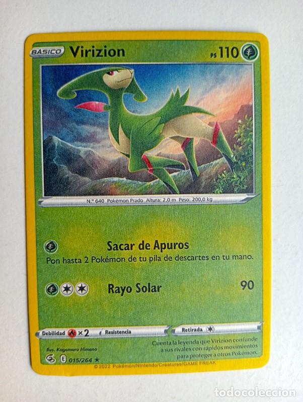 Trading cards: CROMO CARD POKEMON: Virizion - Foto 1