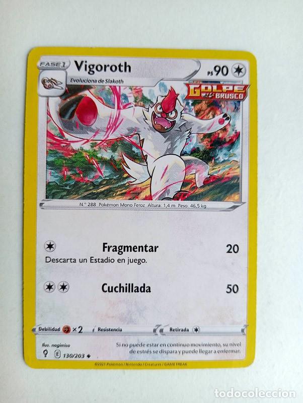 Trading cards: CROMO CARD POKEMON: Vigoroth - Foto 1