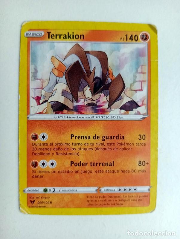Trading cards: CROMO CARD POKEMON: Terrakion - Foto 1