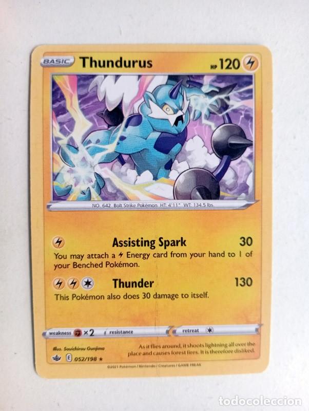 Trading cards: CROMO CARD POKEMON: Thundurus - Foto 1