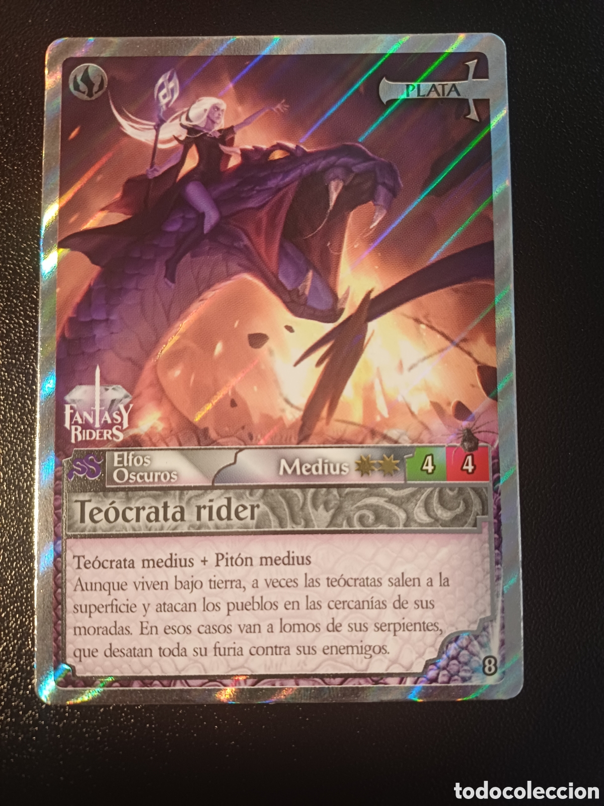 Figurine Collezionabili: #008 TEOCRATA RIDER FANTASY RIDERS LA INVASION DE LOS GIGANTES 2019