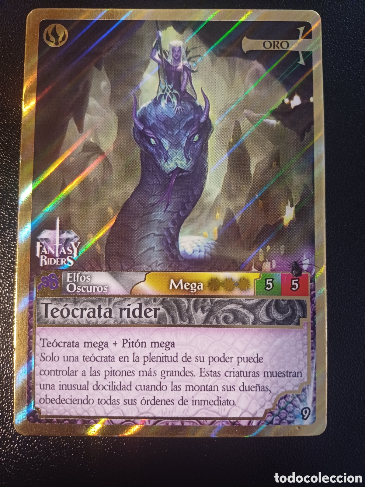 Trading cards: #009 TEOCRATA RIDER FANTASY RIDERS LA INVASION DE LOS GIGANTES 2019