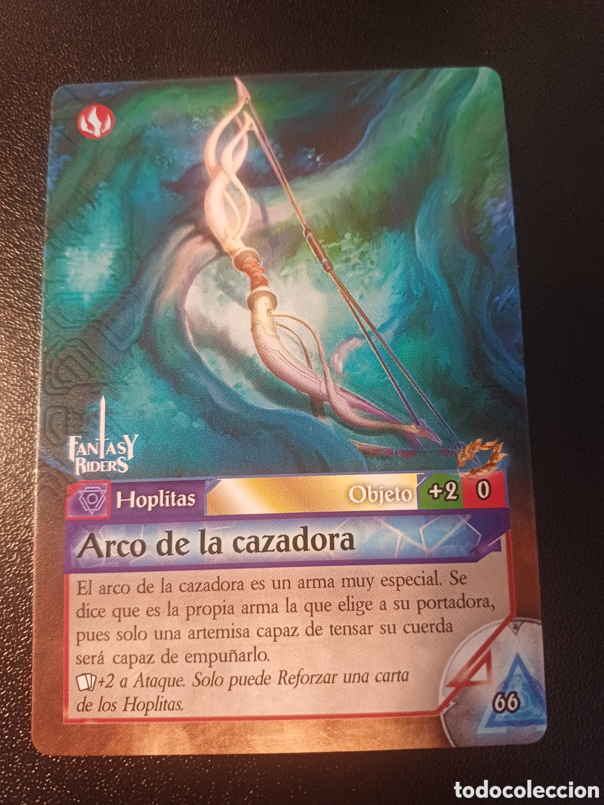 Figurine Collezionabili: #066 ARCO DE LA CAZADORA FANTASY RIDERS LA INVASION DE LOS GIGANTES 2019