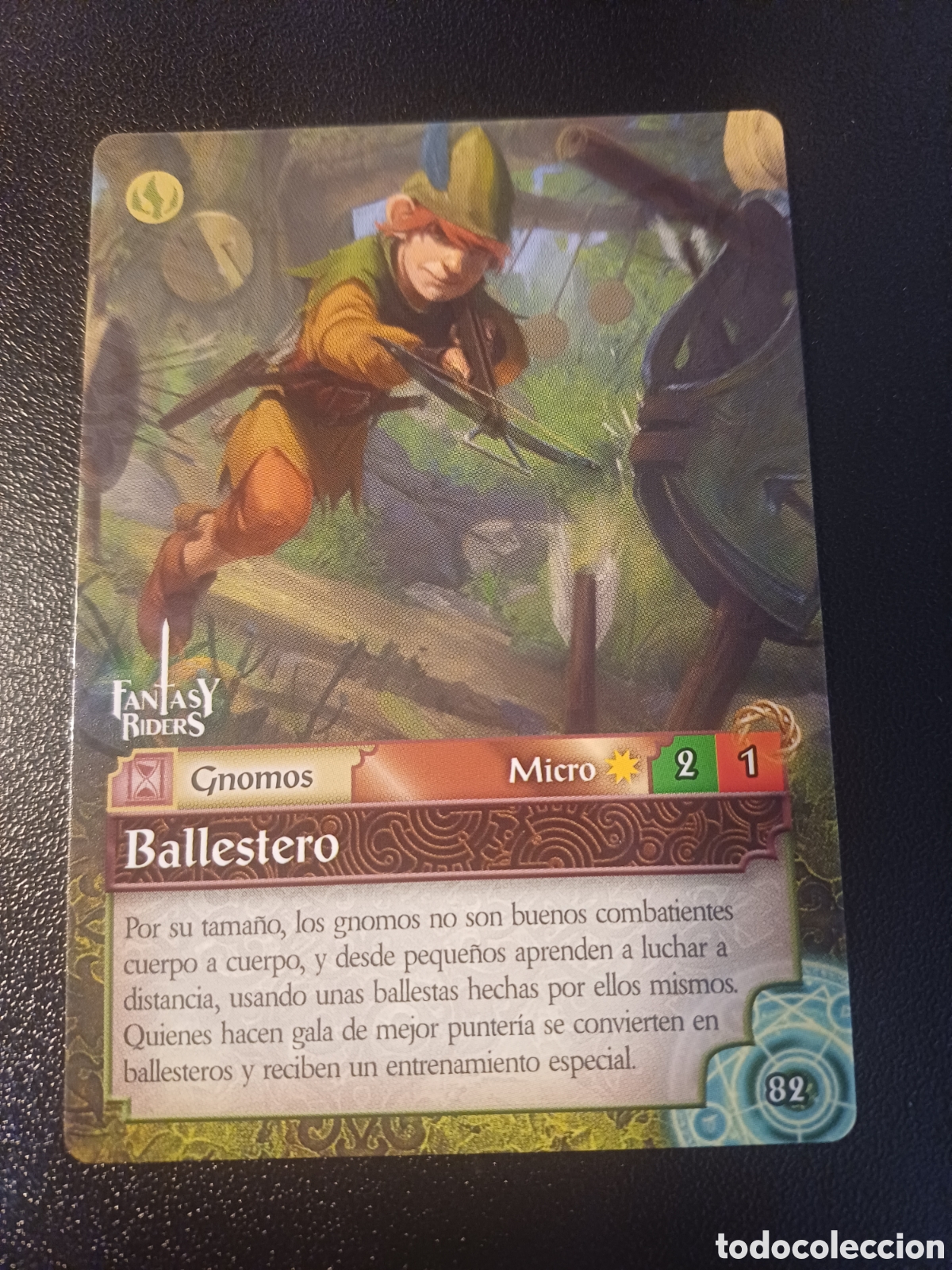 Figurine Collezionabili: #082 BALLESTERO MICRO FANTASY RIDERS LA INVASION DE LOS GIGANTES 2019