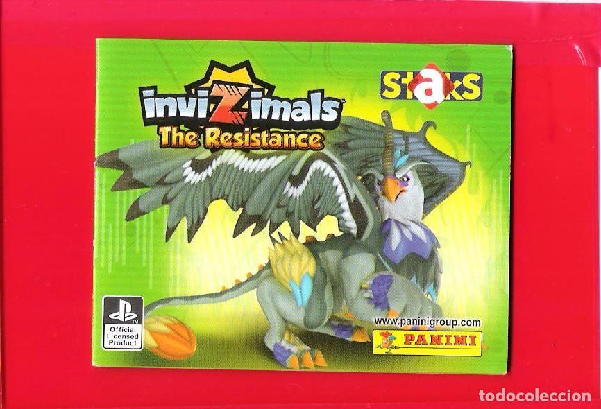 Trading Cards: Instrucciones INVIZIMALS THE RESISTANCE - PANINI -