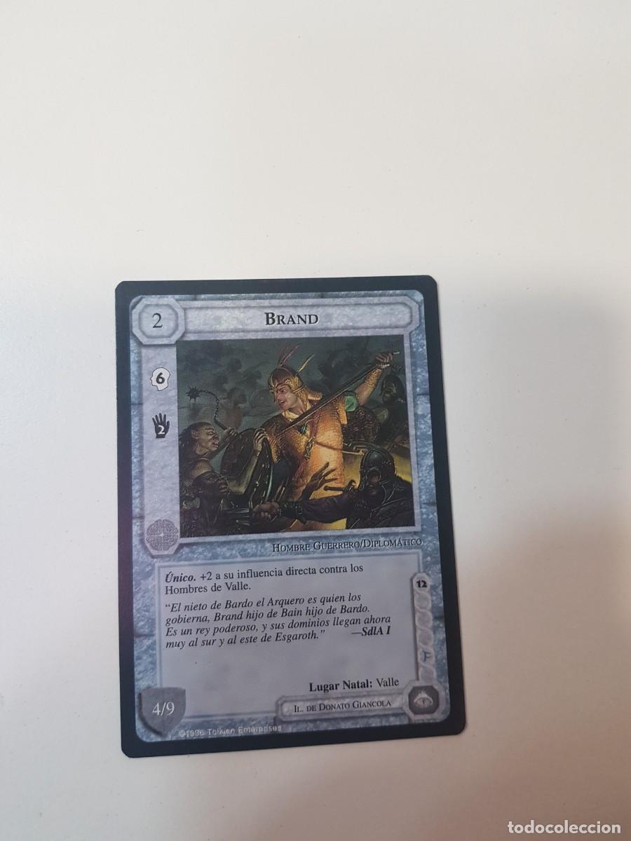 Trading Cards: BRAND SATM Joc Internacional El se&ntilde;or de los anillos borde negro