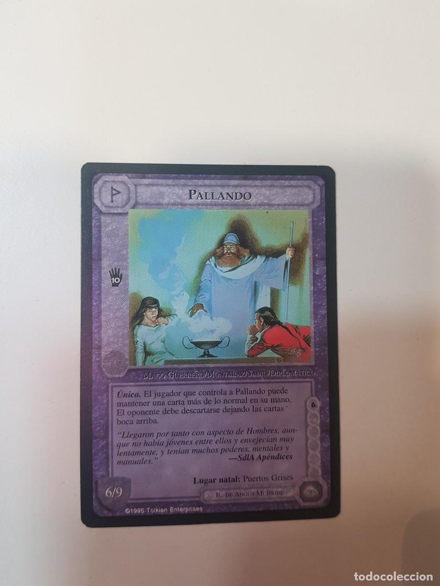Trading Cards: PALLANDO SATM Joc Internacional El se&ntilde;or de los anillos borde negro