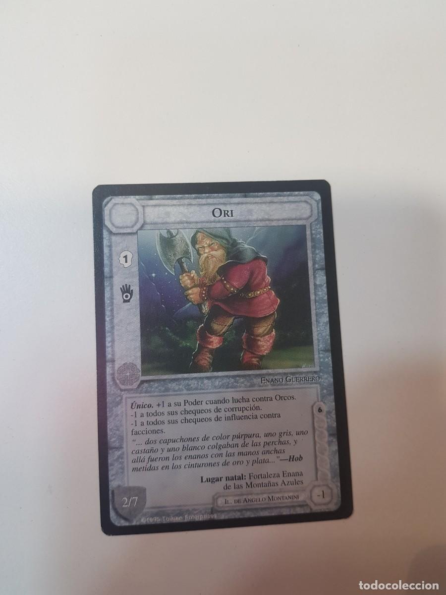 Trading Cards: ORI SATM Joc Internacional El se&ntilde;or de los anillos borde negro