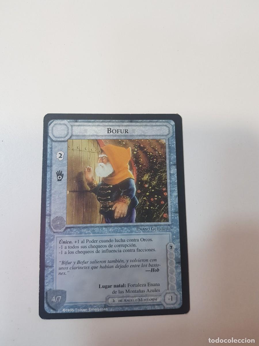 Trading Cards: BOFUR SATM Joc Internacional El se&ntilde;or de los anillos borde negro