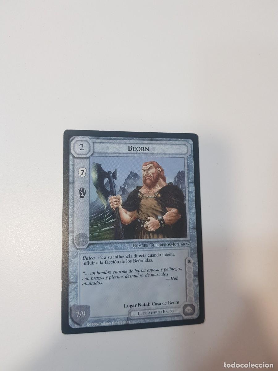 Trading Cards: B&Eacute;ORN SATM Joc Internacional El se&ntilde;or de los anillos borde negro