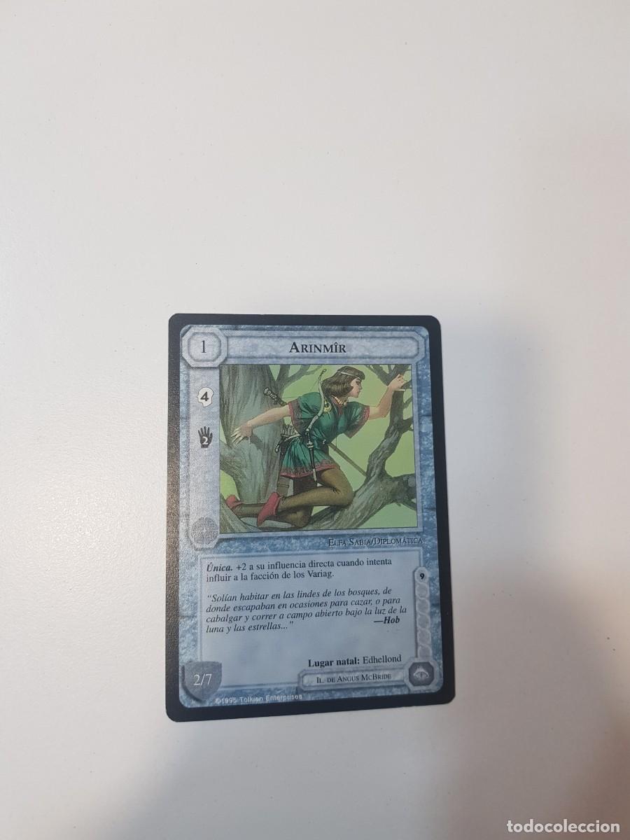 Trading Cards: ARINMIR SATM Joc Internacional El se&ntilde;or de los anillos borde negro