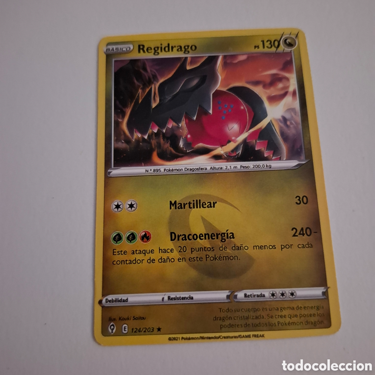Trading Cards: CARTA POKEMON CARD REGIDRAGO