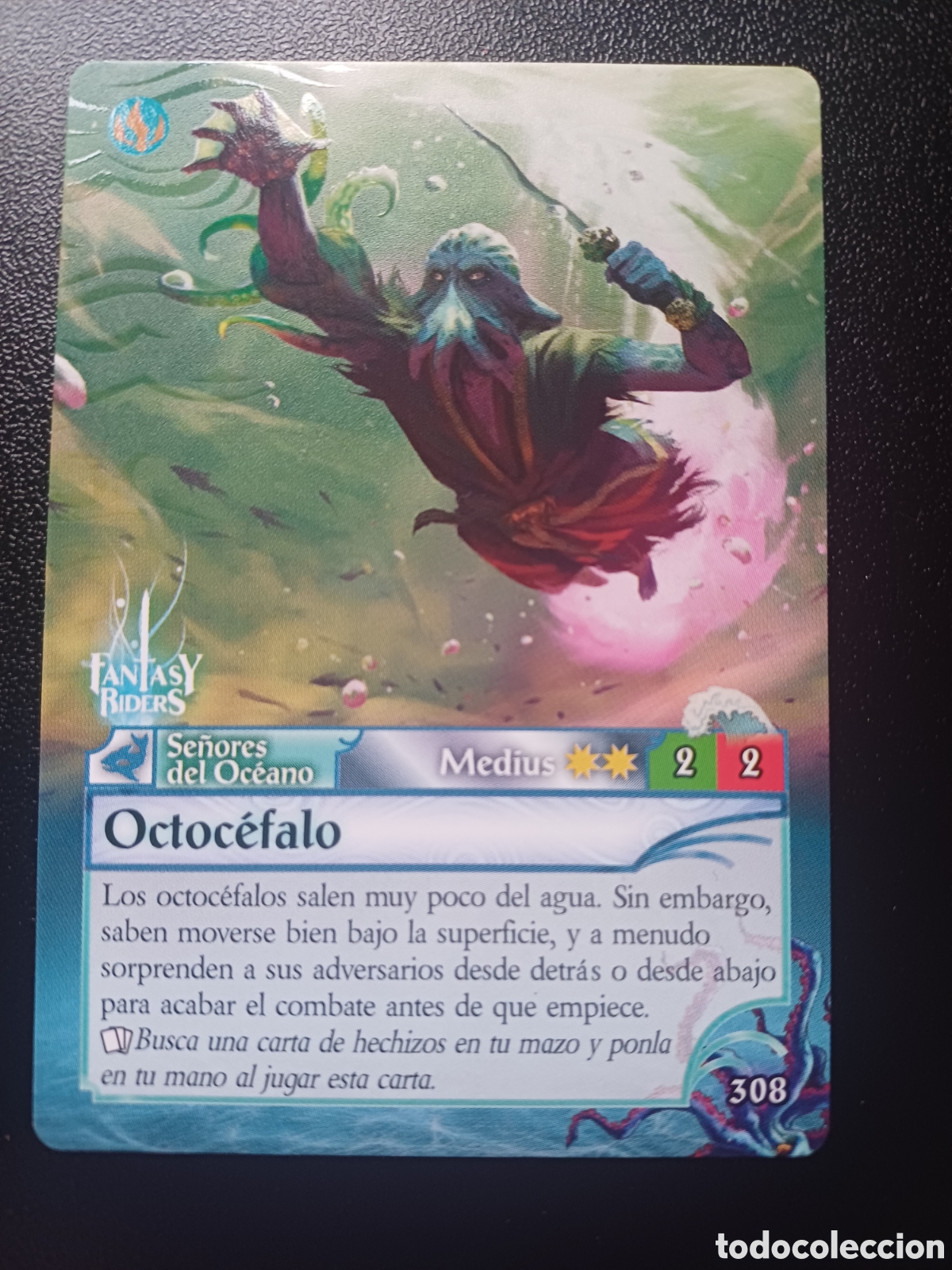 Cartes &agrave; &Eacute;changer: #308 OCTOCEFALO MEDIUS PANINI FANTASY RIDERS LA INVASION DE LOS GIGANTES 2019