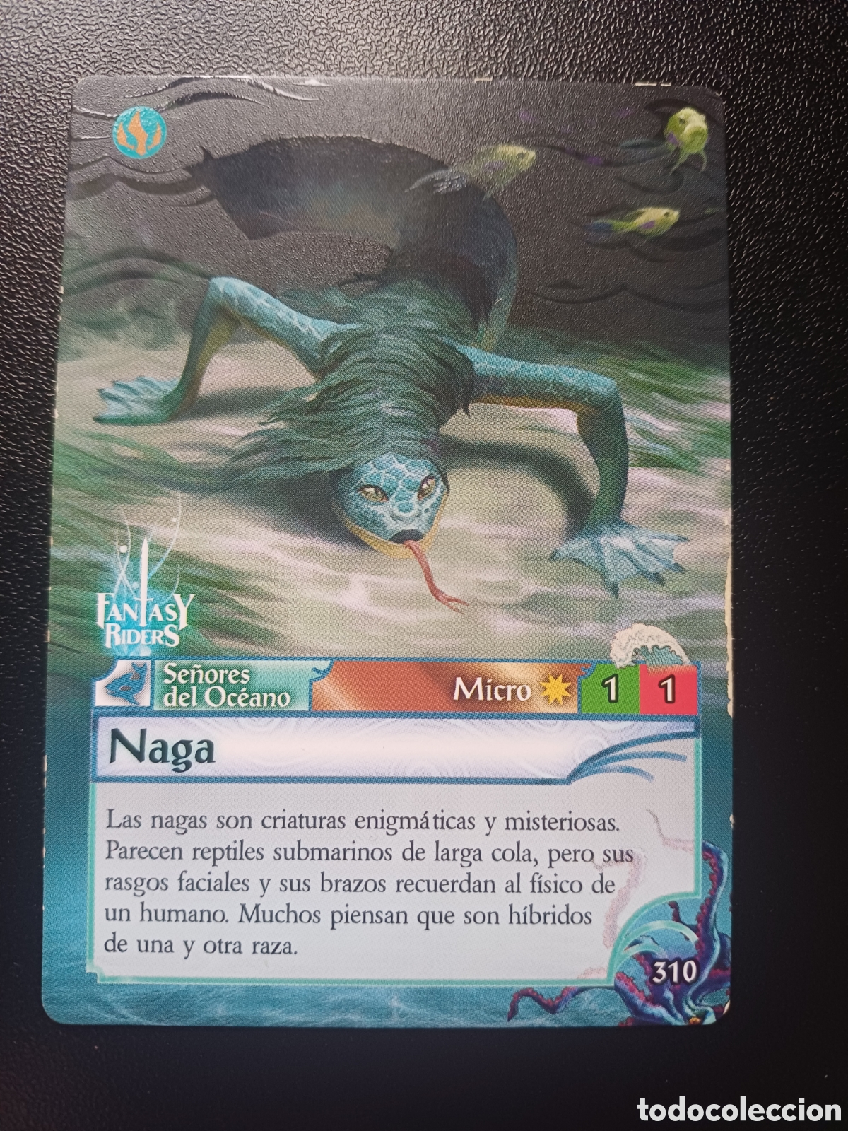 Trading Cards: #310 NAGA MICRO PANINI FANTASY RIDERS LA INVASION DE LOS GIGANTES 2019