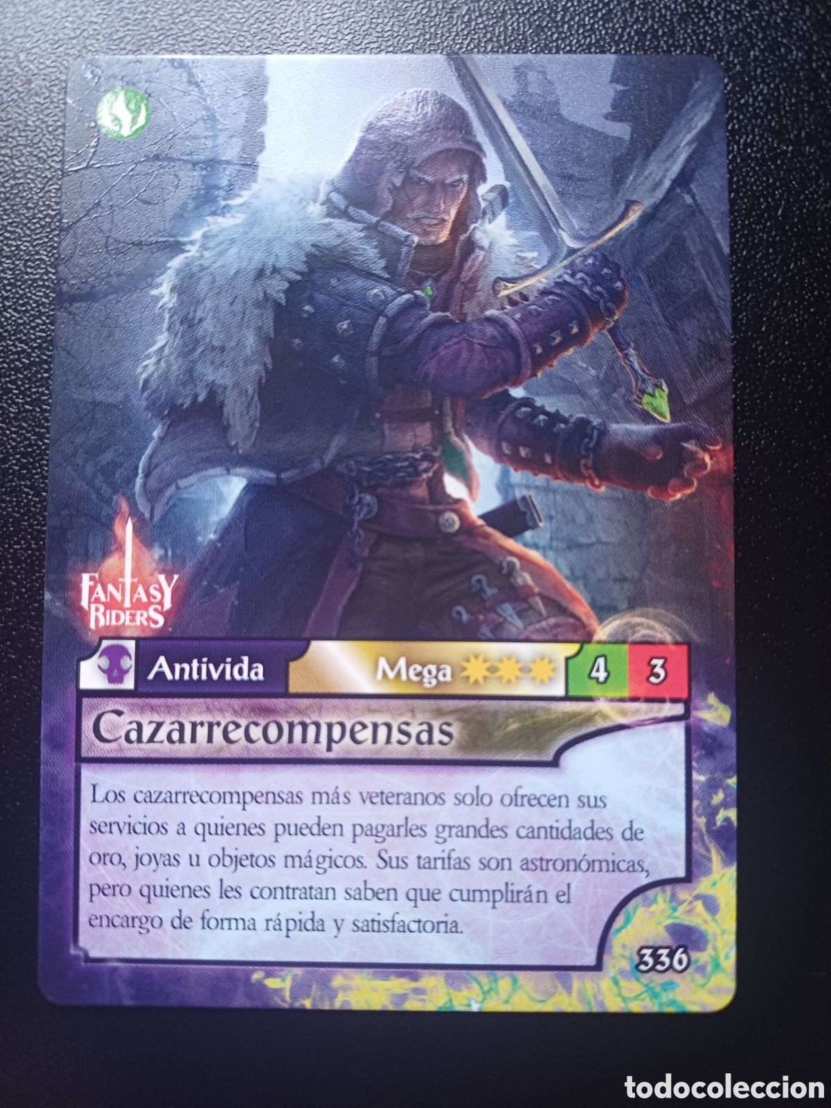 Cartes &agrave; &Eacute;changer: #336 CAZARRECOMPENSAS MEGA PANINI FANTASY RIDERS LA INVASION DE LOS GIGANTES 2019