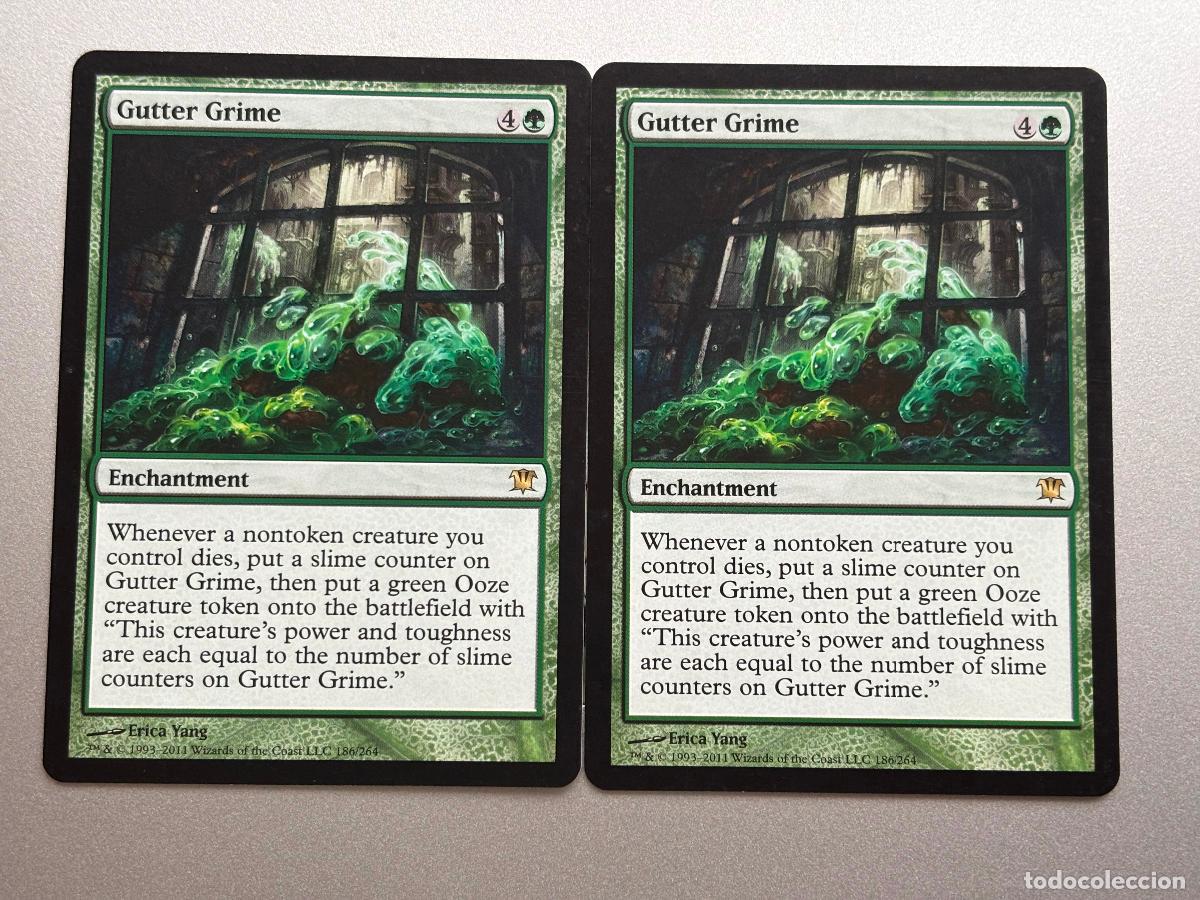 Trading cards: MAGIC THE GATHERING - GUTTER GRIME x 2 ( INNISTRAD ) - Foto 1