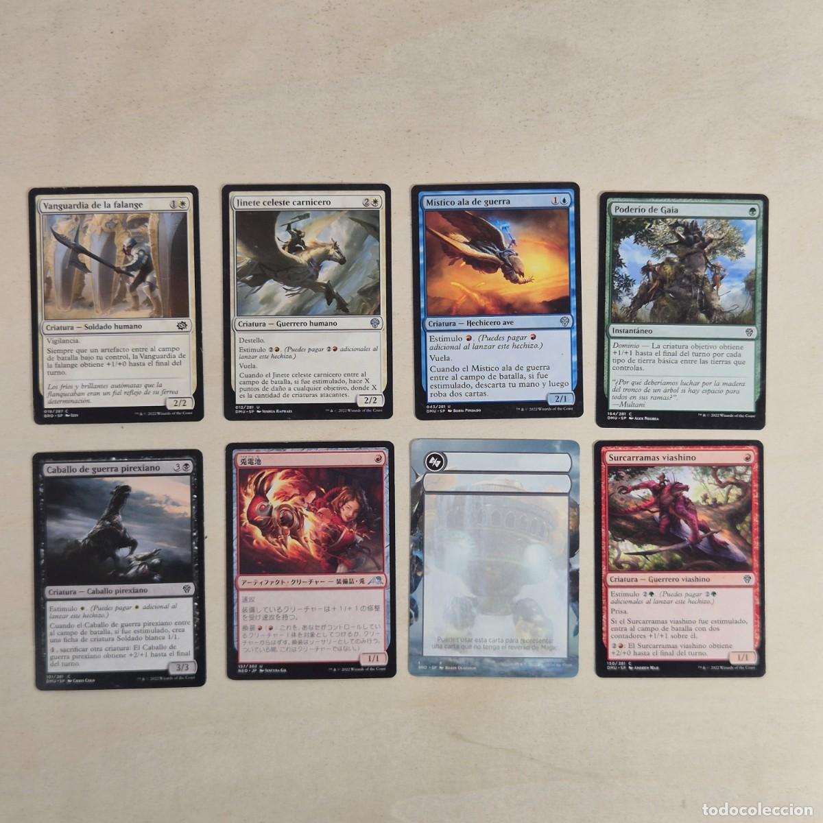 Trading cards: Lote de 8 Cartas - Magic The Gathering - Deckmaster - Foto 1