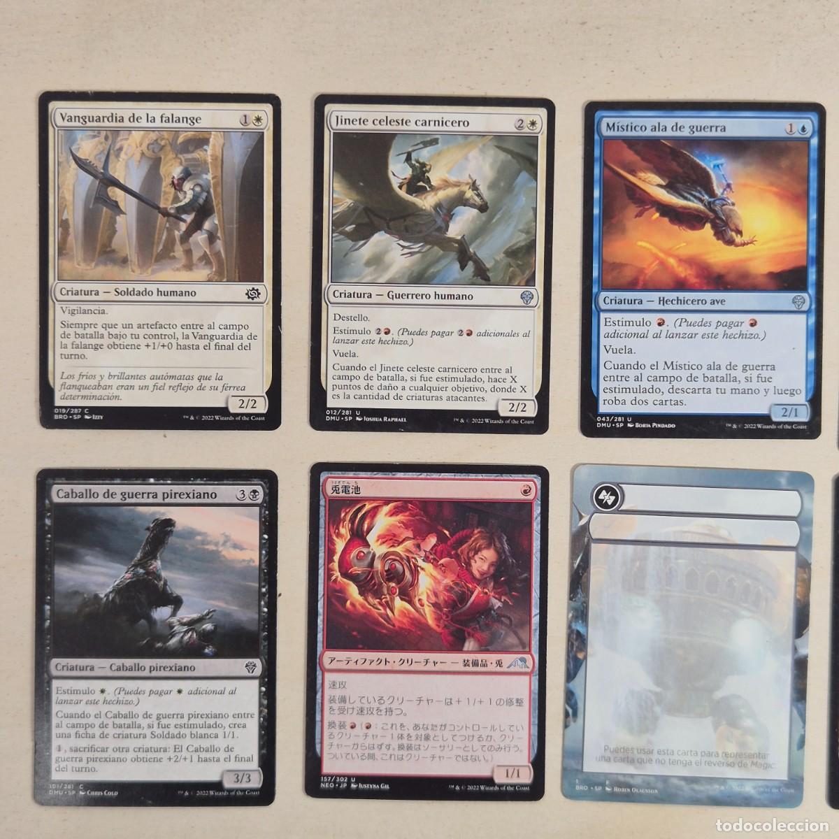Trading cards: Lote de 8 Cartas - Magic The Gathering - Deckmaster - Foto 2