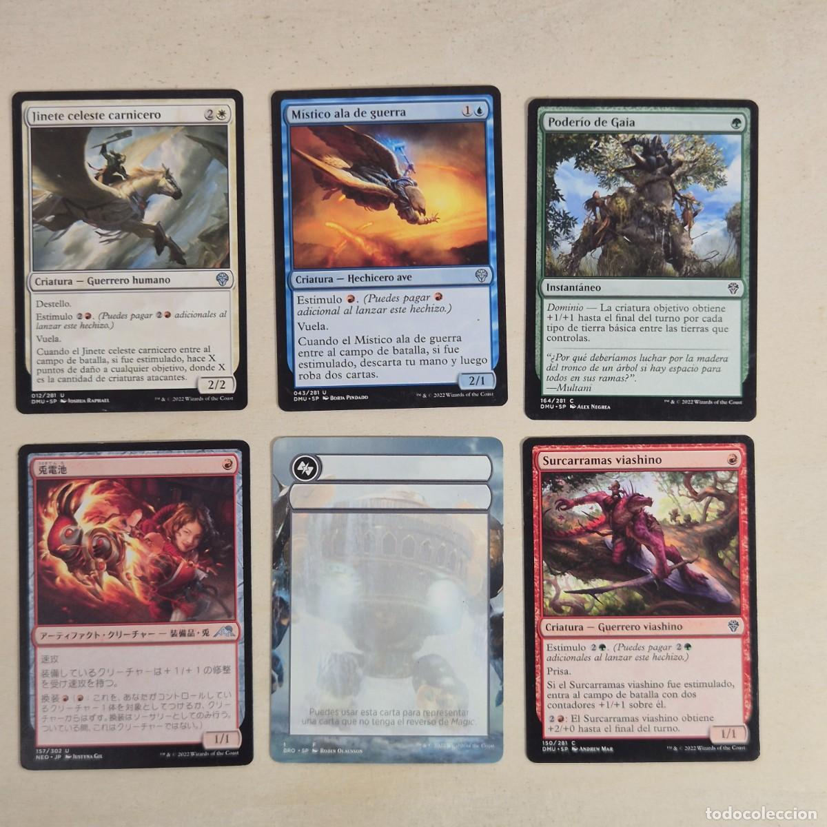Trading cards: Lote de 8 Cartas - Magic The Gathering - Deckmaster - Foto 3