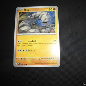 original onix pokemon card - 095/165 - Pokemon 151 - Reverse Foil (any other effects of attacks still happen.) Onix FireRed & LeafGreen -