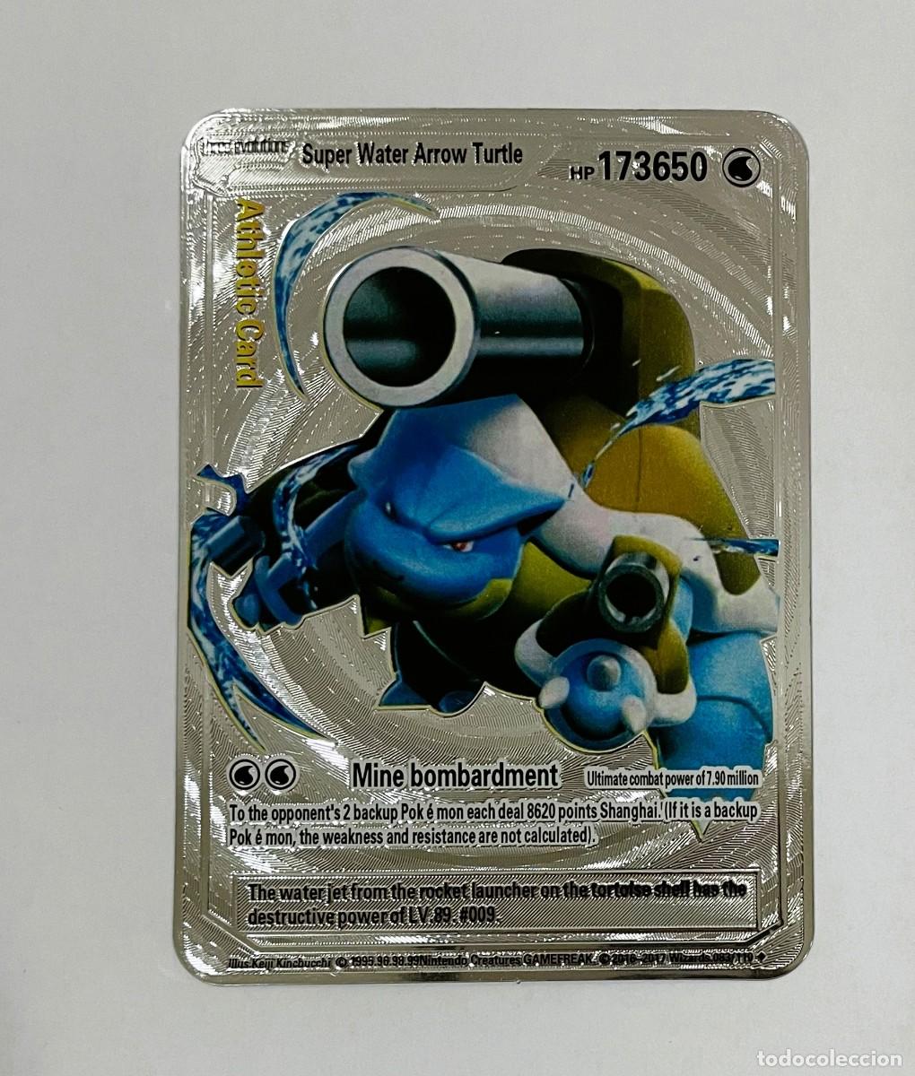 pokmon card plata en ingls - super water arro - Buy Antique trading cards  on todocoleccion