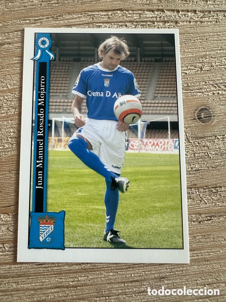 Sammelkarten: IVAN ROSADO XEREZ 810 LAS FICHAS DE LA LIGA MUNDICROMO 2006 2005-06 05 06