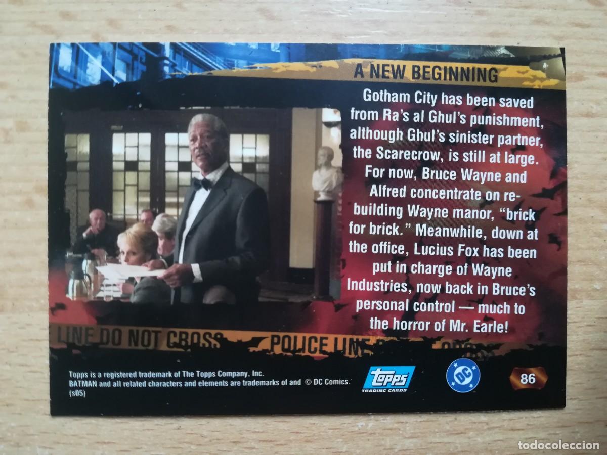 Trading cards: Batman Begins Topps N&ordm; 86 - Foto 2