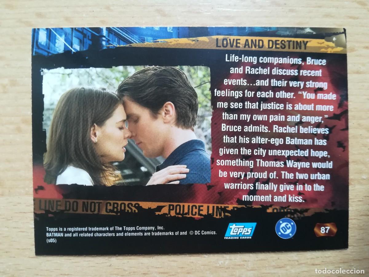 Trading cards: Batman Begins Topps N&ordm; 87 - Foto 2