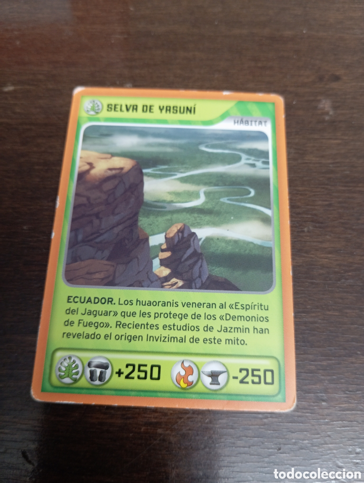 Trading cards: 391 SELVA DE YASUNI INVIZIMALS - Foto 1