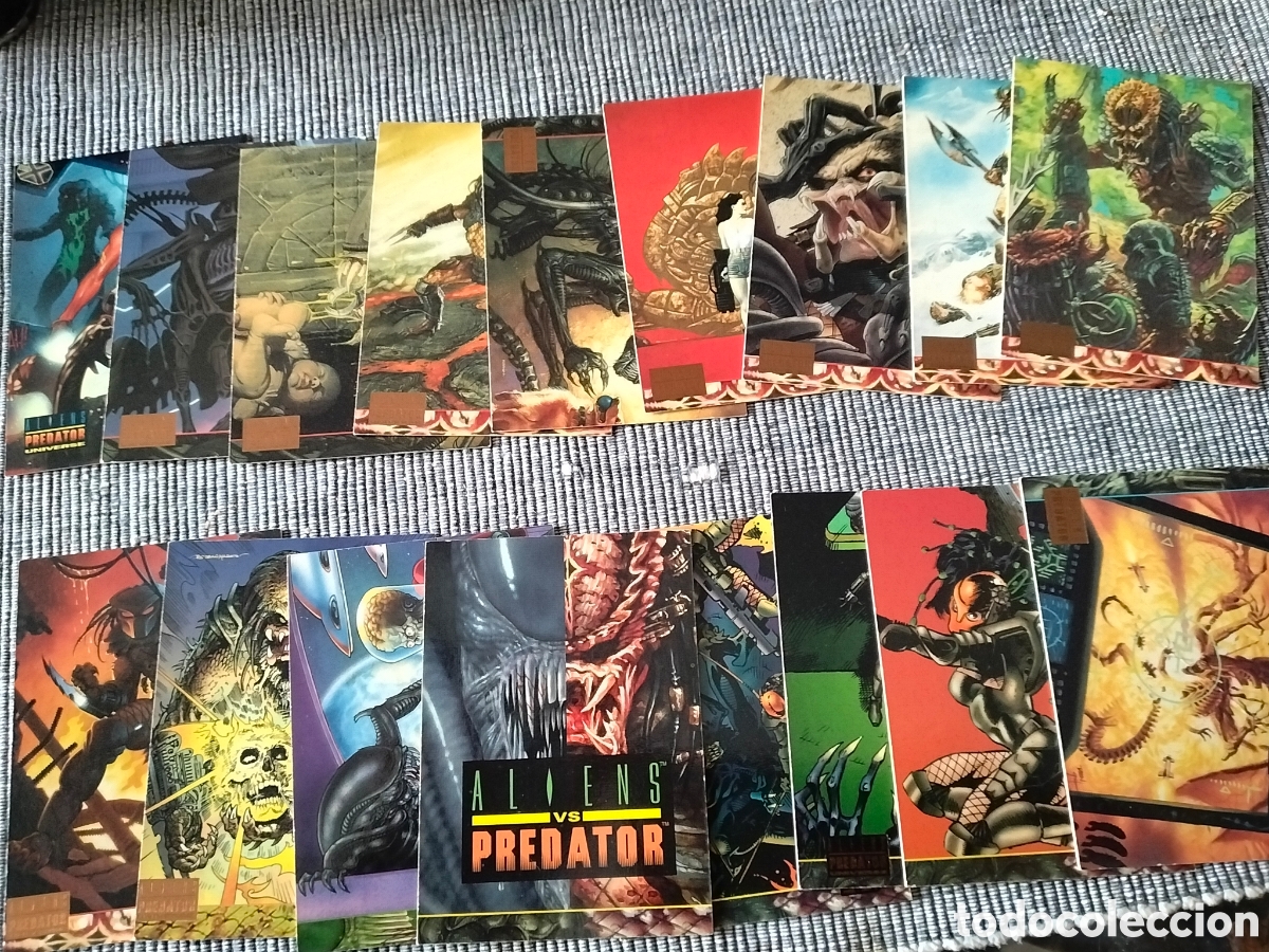 Trading cards: Aliens vs Predator Universe 17 cards - Foto 1