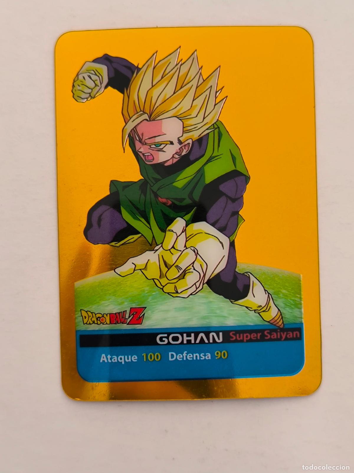 Sammelkarten: DRAGON BALL Z LAMINCARDS SERIE ORO - N&ordm; 7 DORADA - EDIBAS - EN ESPA&Ntilde;OL (Y7A3)