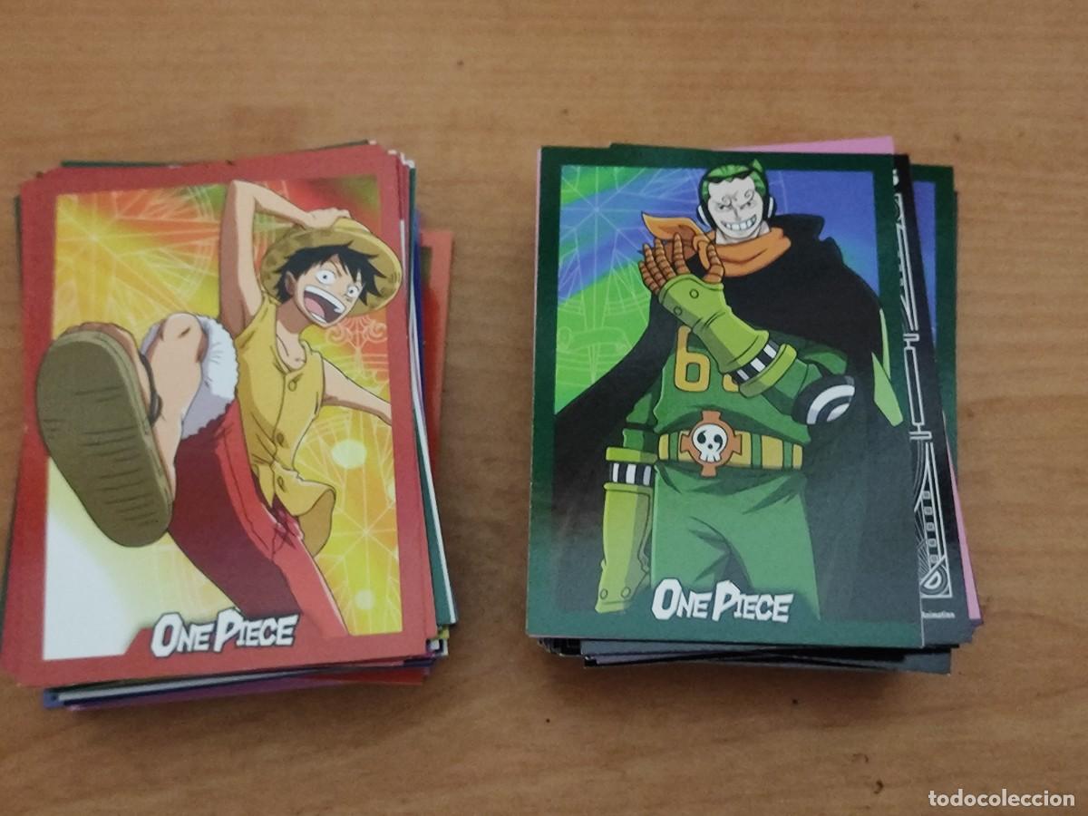 Trading cards: LOTE 155 CARDS DE ONE PIECE - Foto 1