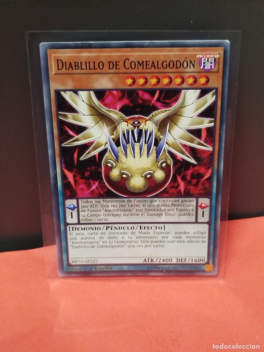 Trading cards: Carta Diablillo de Comealgod&oacute;n &ndash; P&eacute;ndulo &ndash; 1&ordf; Edici&oacute;n (Yu-Gi-Oh!) - Foto 1