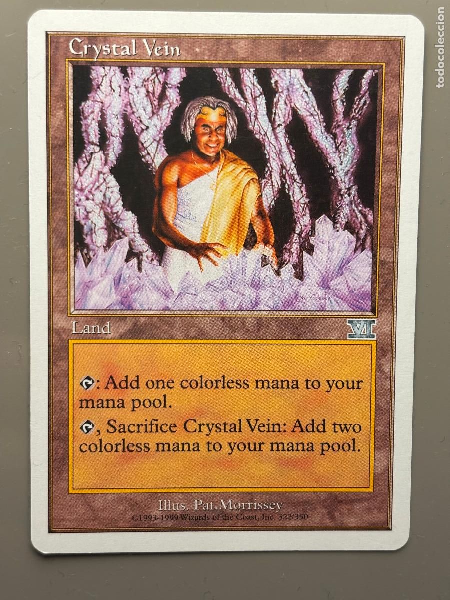 Trading Cards: MAGIC THE GATHERING - CRYSTAL VEIN ( SIXTH EDITION )