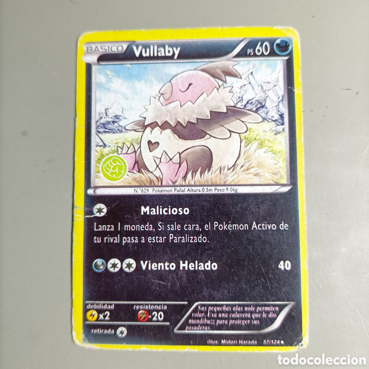Trading cards: CARTA POK&Eacute;MON 57/124 VULLABY