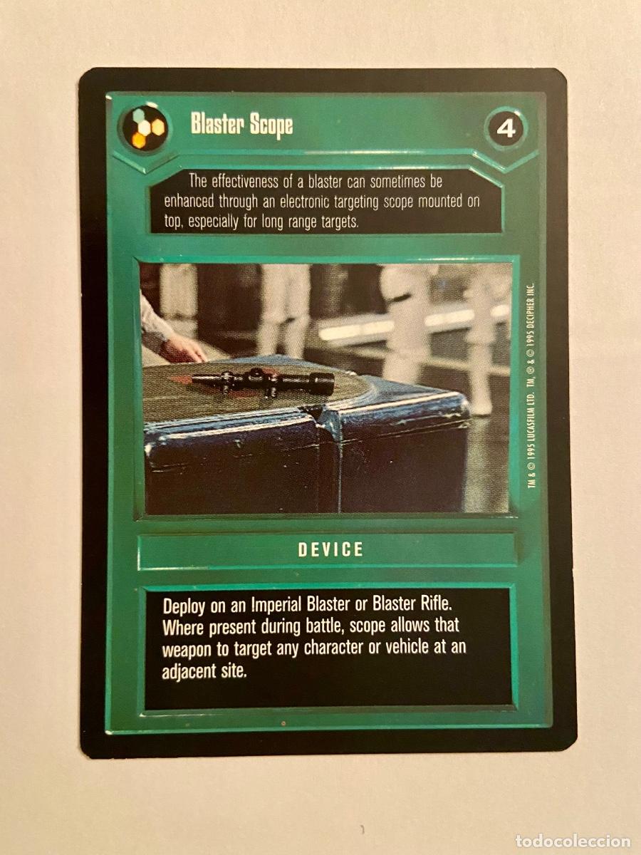 Trading cards: Star Wars CCG - Premiere - Blaster Scope - Foto 1