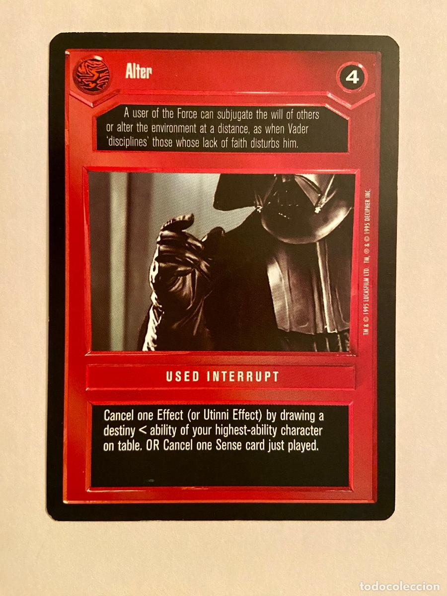 Trading cards: Star Wars CCG - Premiere - Alter - Foto 1