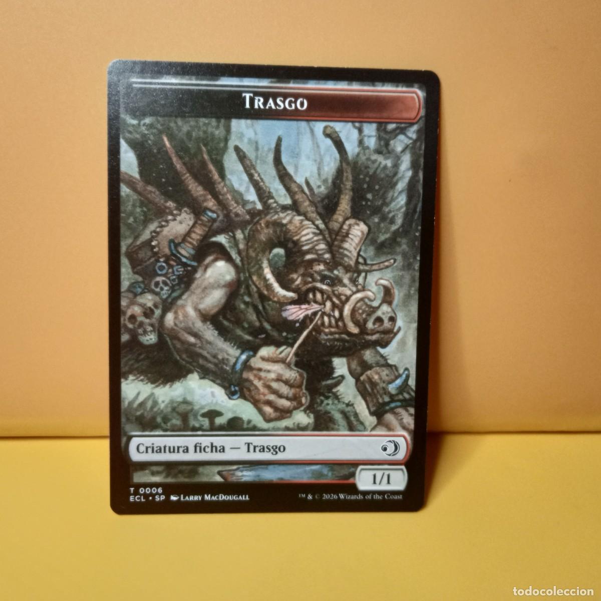 Trading cards: MAGIC THE GATHERING : TRASGO ( TOKEN ) - Foto 1
