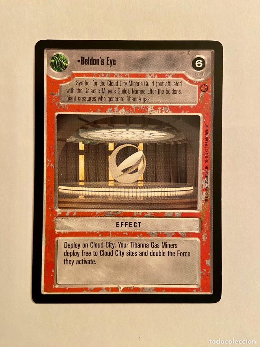 Trading cards: Star Wars CCG - Cloud City - Beldon&rsquo;s Eye - Foto 1