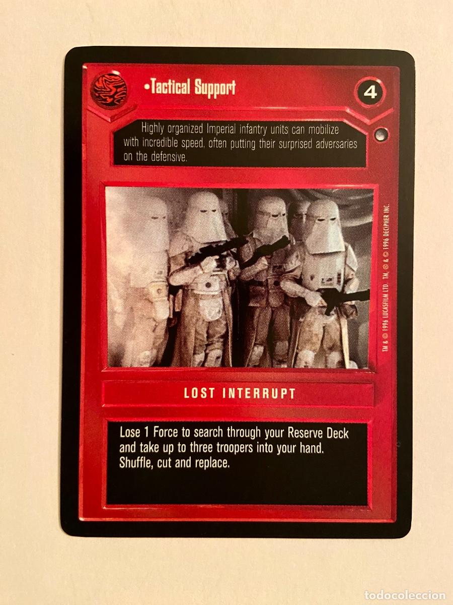 Trading cards: Star Wars CCG - Hoth - Tactical Support - Foto 1