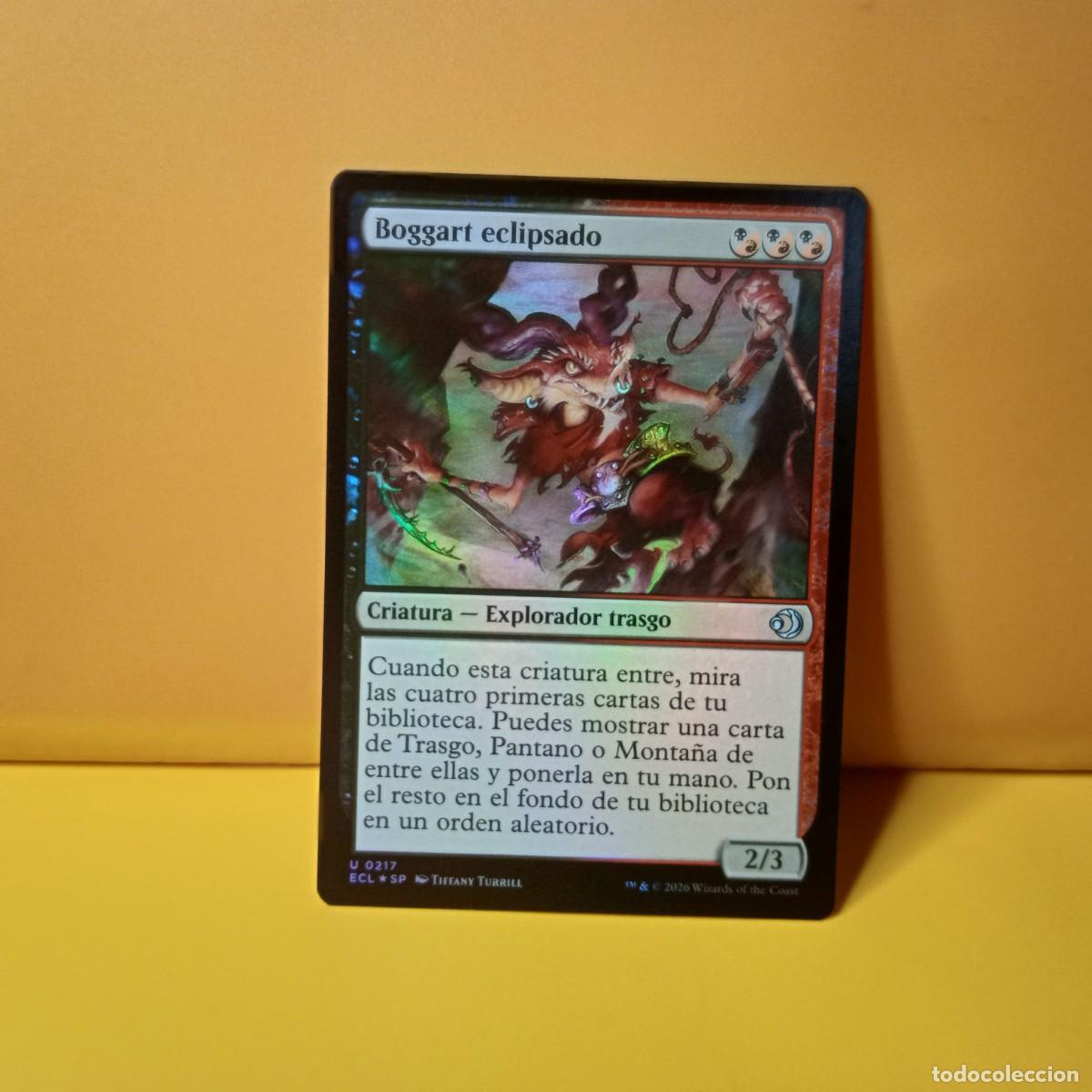 Trading cards: MAGIC THE GATHERING : BOGGART ECLIPSADO( GOBLIN ) - Foto 1