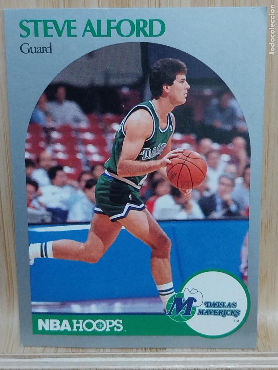 Trading Cards: STEVE ALFORD 1990 NBA HOOPS CARD 81