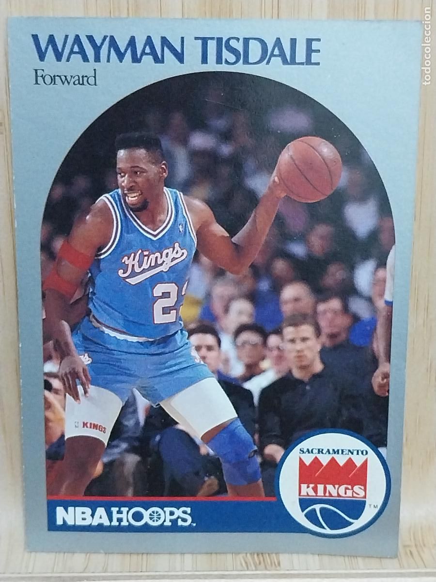 Trading Cards: WAYMAN TISDALE 1990 NBA HOOPS CARD 262